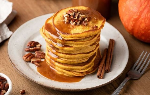 Pumpkin pancakes: a perfect seasonal start to Thanksgiving