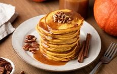 Start Thanksgiving right with this pumpkin pancakes recipe