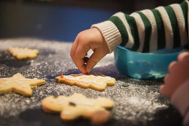 Treat Santa Claus to these cookies on Christmas Eve!