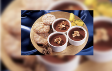 Irish chocolate pot with nutty biscuits recipe