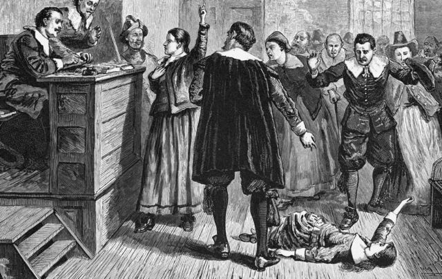 The 1876 Salem Witch Trial of Mary Walcott. 