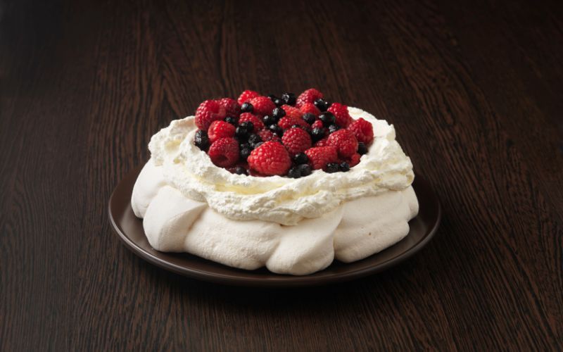 Donal Skehan's boozy chocolate mocha pavlova recipe