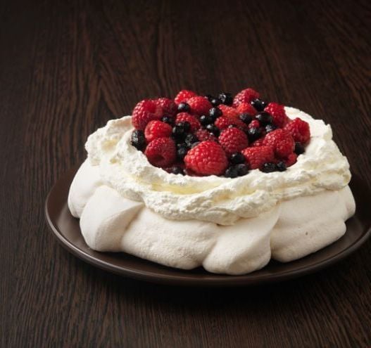 Donal Skehan's boozy chocolate mocha pavlova recipe