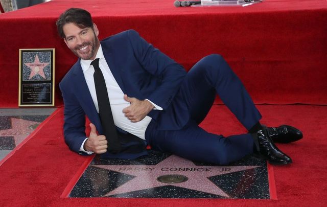  Harry Connick Jr. is honored with a Star on the Hollywood Walk of Fame on October 24, 2019, in Hollywood, California.