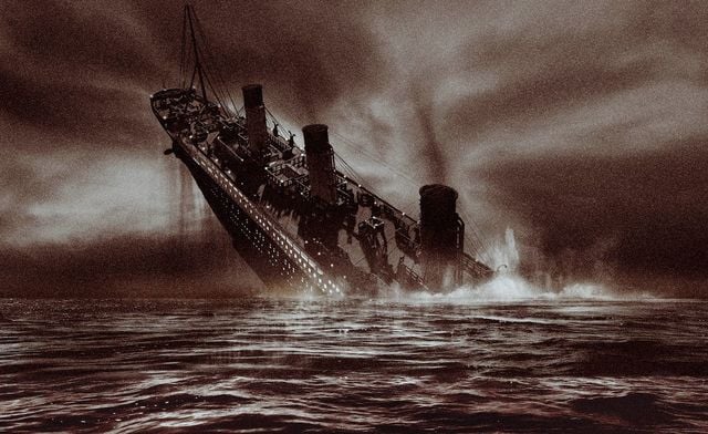 Apr 14, 1912: The Titanic sank. 