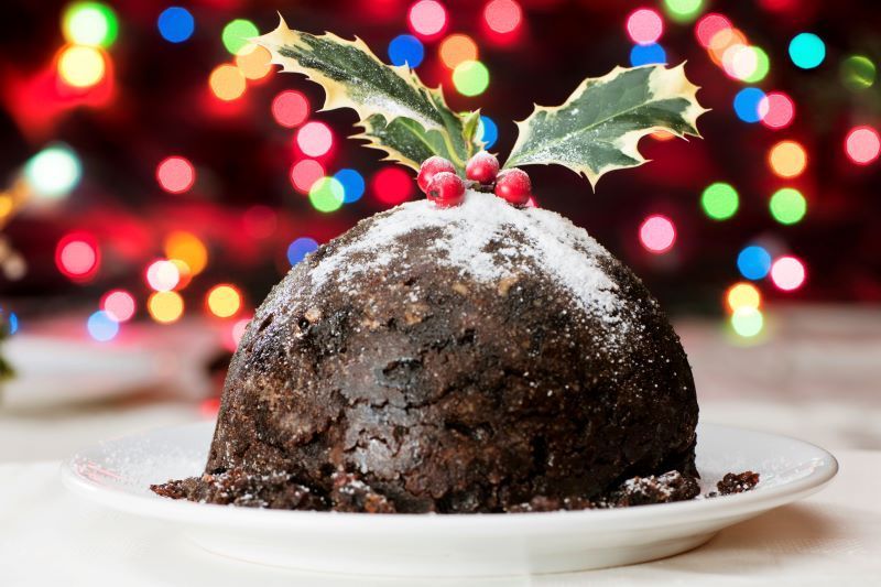 Traditional Irish plum pudding recipe for Christmas