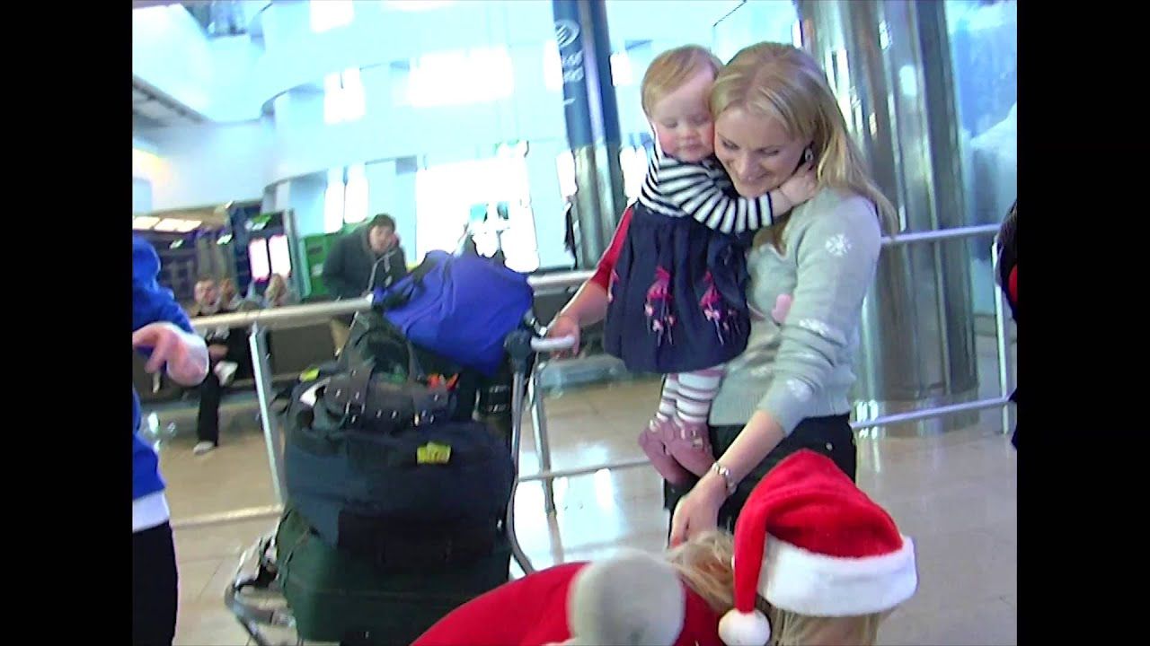 WATCH: Double surprise homecoming for Christmas will warm your heart