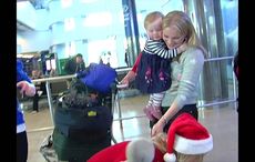 WATCH: Double surprise homecoming for Christmas will warm your heart
