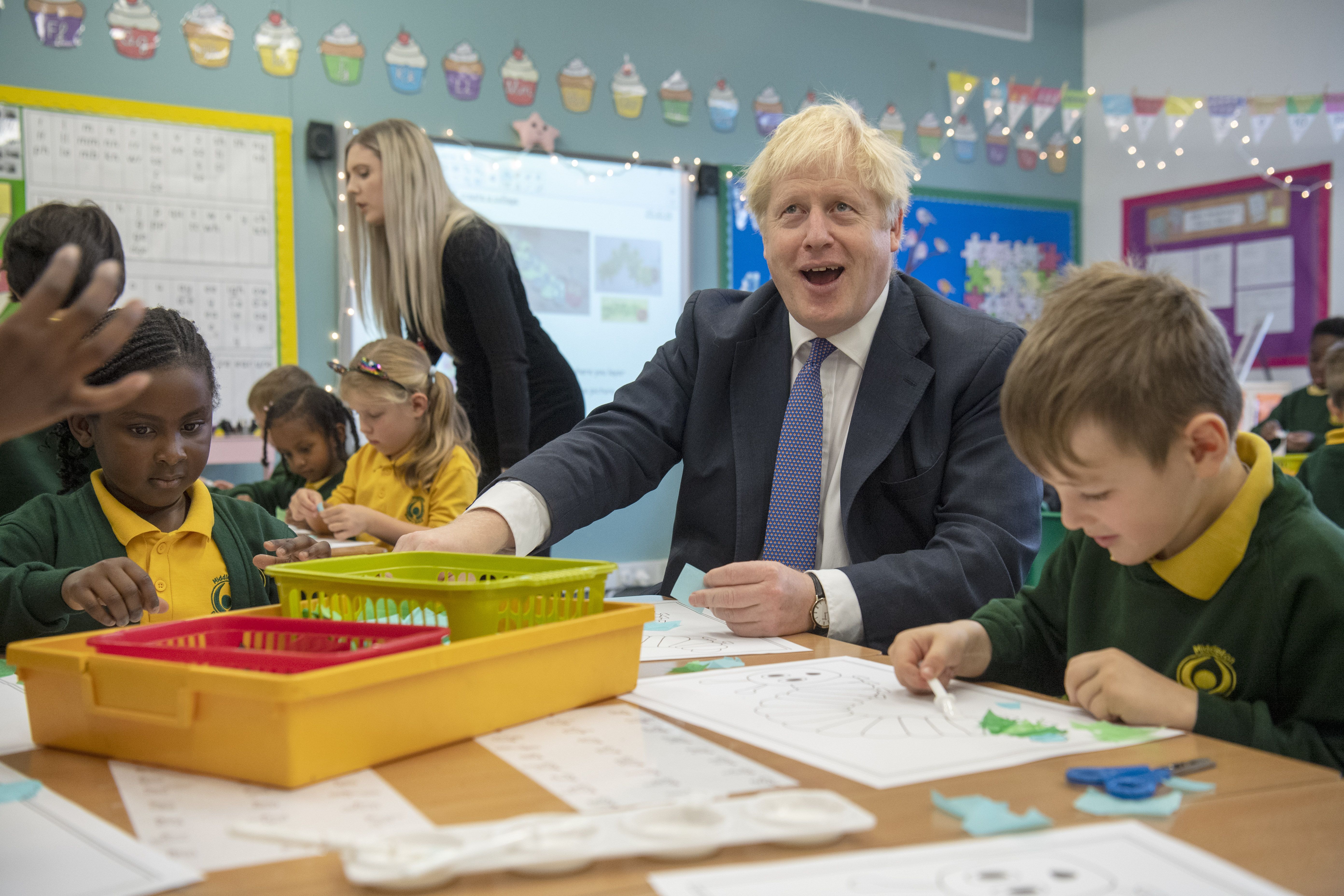British Prime Minister Boris Johnson.