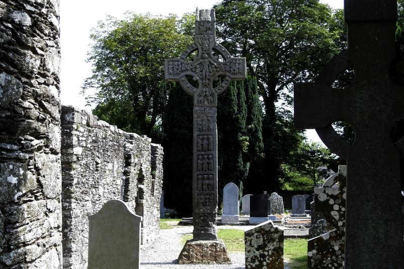 The Celtic High Cross at Monasterboice (Getty Images)