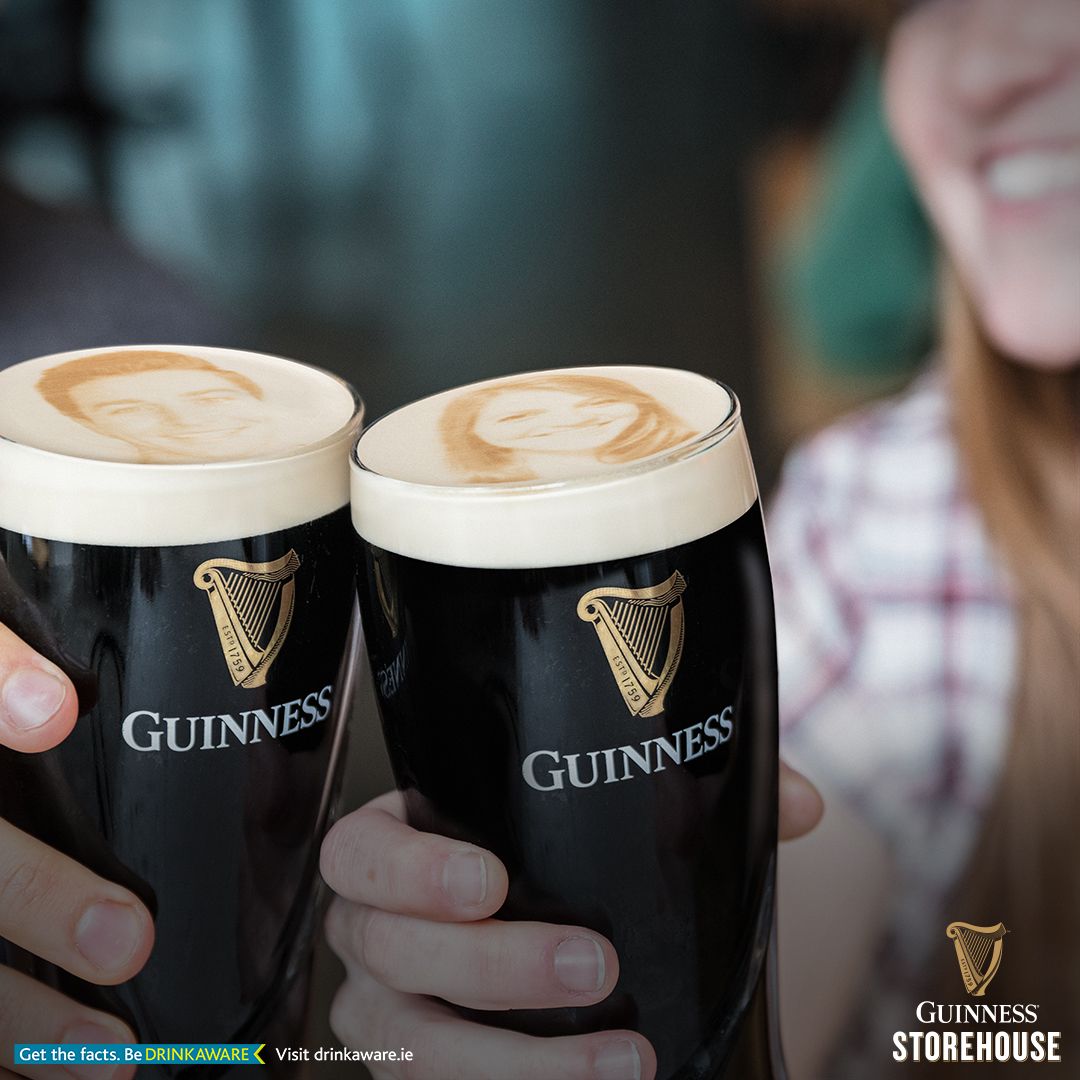 Get yourself a Stoutie printed on your own pint of Guinness.