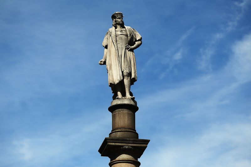 Columbus Circle statue in New York City (Getty Images)