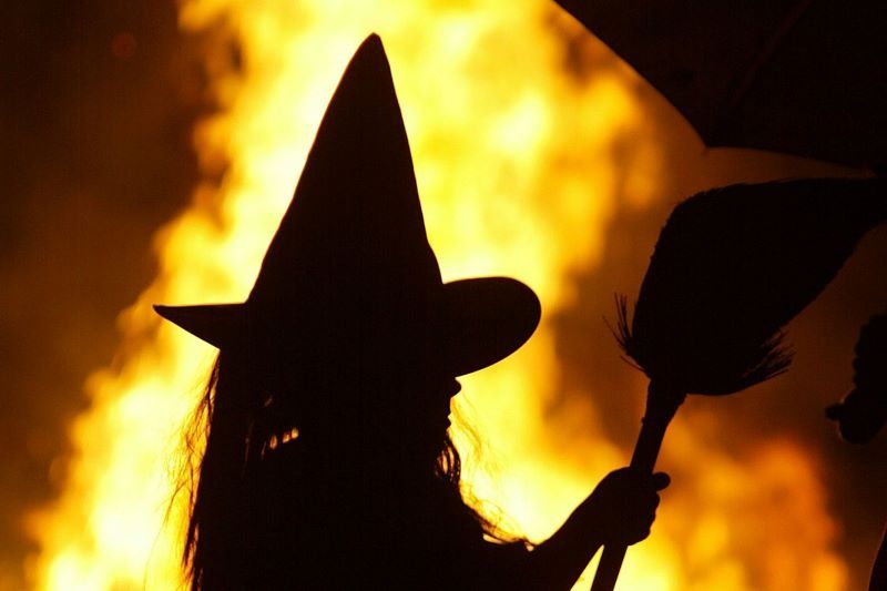 A bonfire for Halloween (Getty Images)