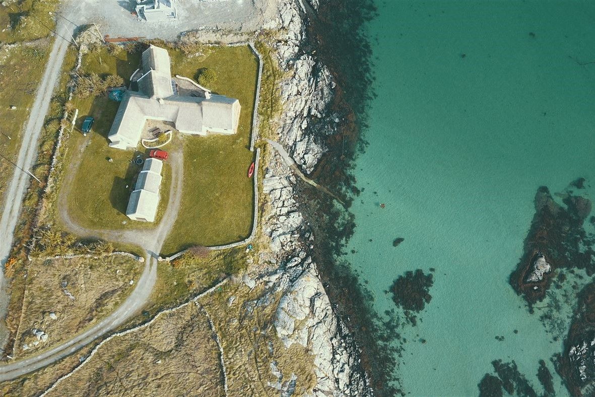 Aerial view of L'Ann Moor (Matt O'Sullivan Auctioneers)