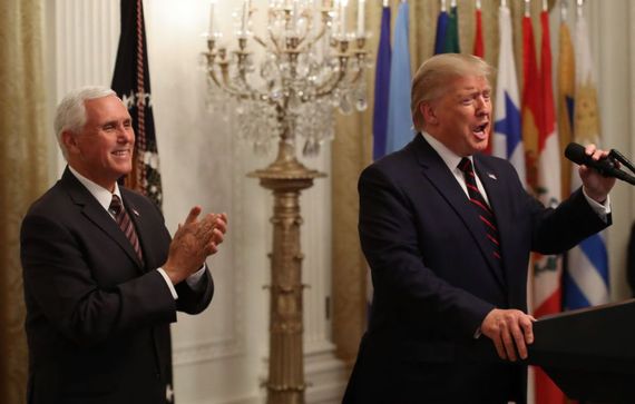 Vice President Mike Pence and President Donald Trump (Getty Images)