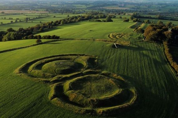 The Hill of Tara, County Meath. The Hill of Tara, County Meath.