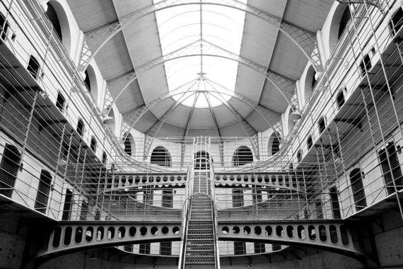 Inside Kilmainham Gaol. Inside Kilmainham Gaol.