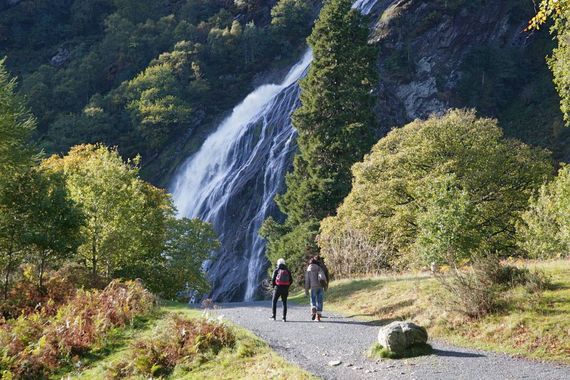 Powerscourt Waterfall in Co. Wicklow. Credit: Tourism Ireland