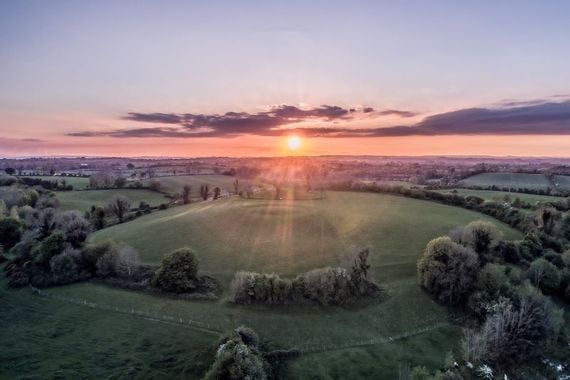 Navan Fort in County Armagh. Navan Fort in County Armagh.
