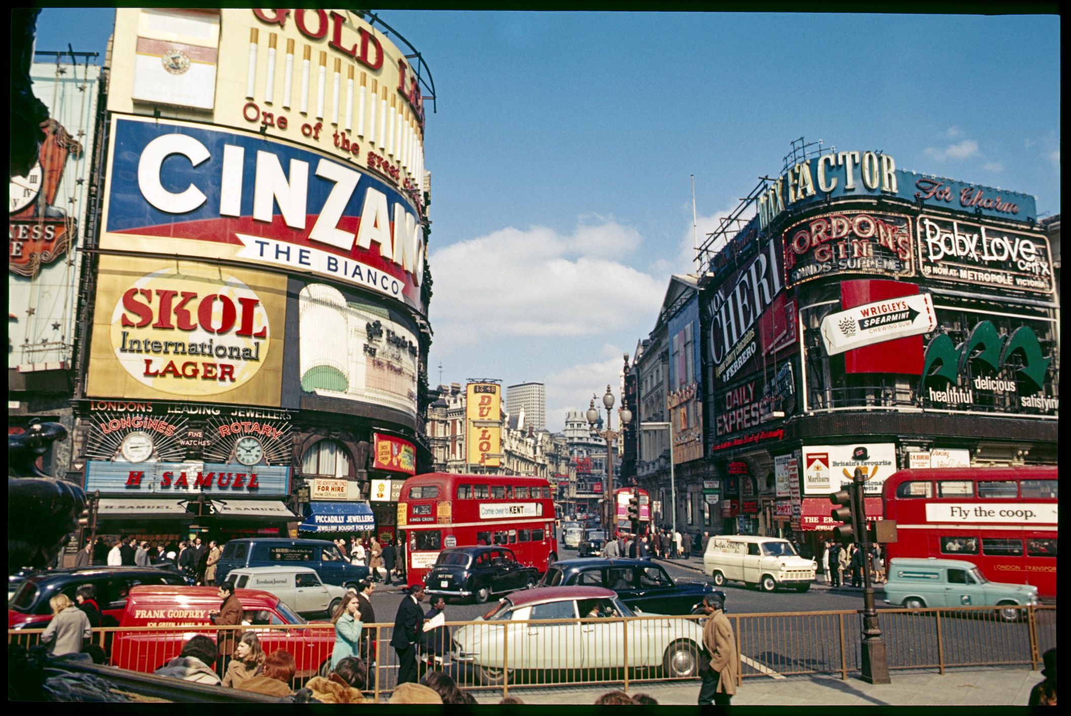 London in the 1960s. Image: Getty.