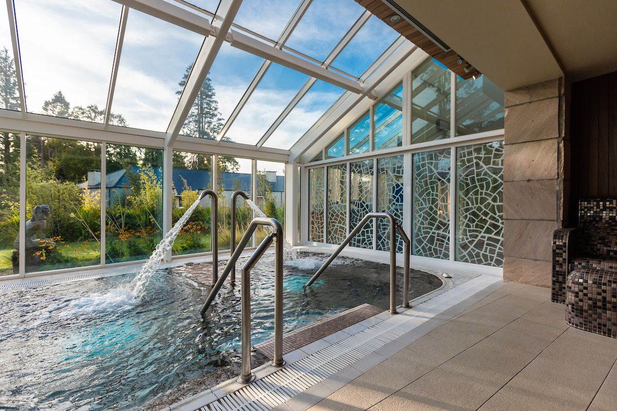 The thermal suite at Lough Eske.
