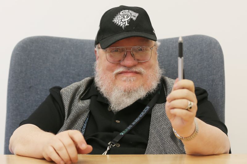 George RR Martin in Dublin in August 2019 (RollingNews.ie)