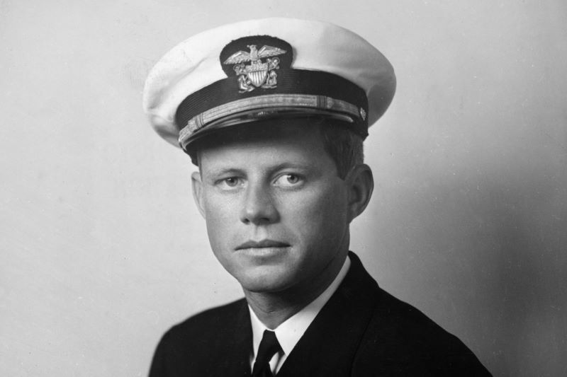 John F. Kennedy, circa 1940 (Getty Images)