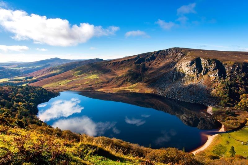 Lough Tay, in County Wicklow.