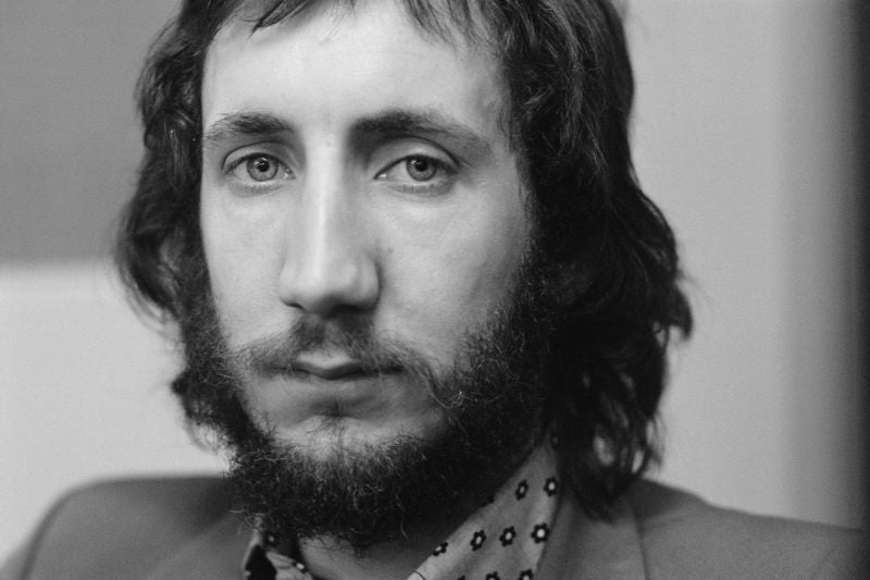 Pete Townshend of The Who in 1972 (Getty Images)