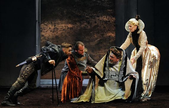 Aaron Monaghan, Garrett Lombard, John Olohan, Jane Brennan in Richard III