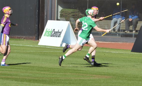 Hurling at Fenway Park. 