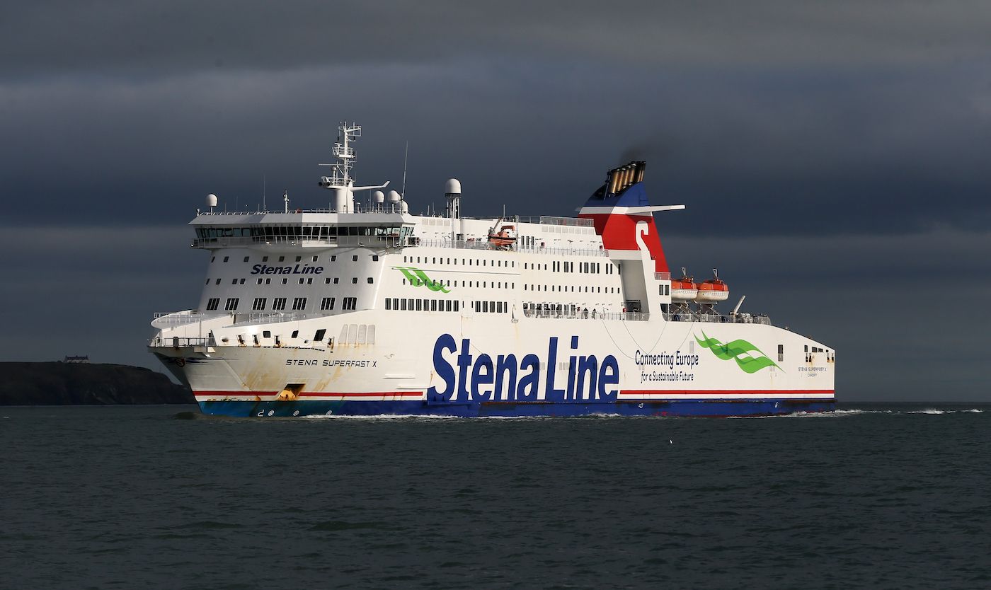 Stena Line ferry.