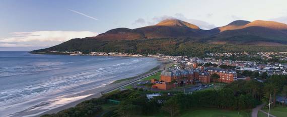 The wonderful views from Slieve Donard. The wonderful views from Slieve Donard.