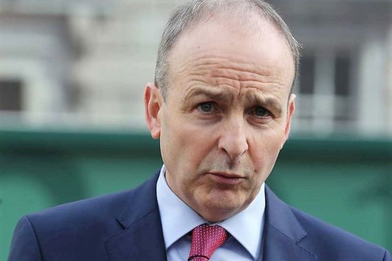Fianna Fail leader Micheal Martin.