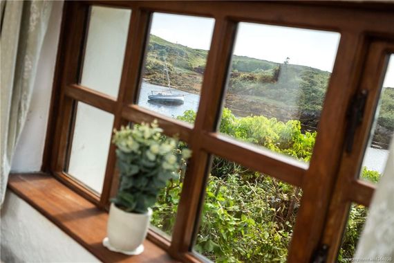 What a view!! Pier Cottage, Donegal.
