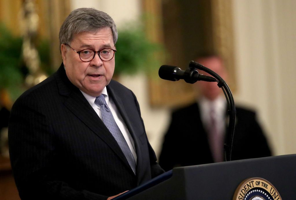 Attorney General Bill Barr.