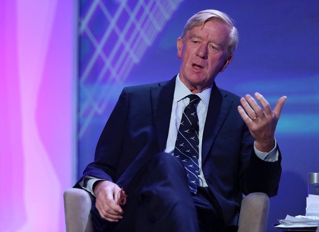Bill Weld former Massachusetts governor.