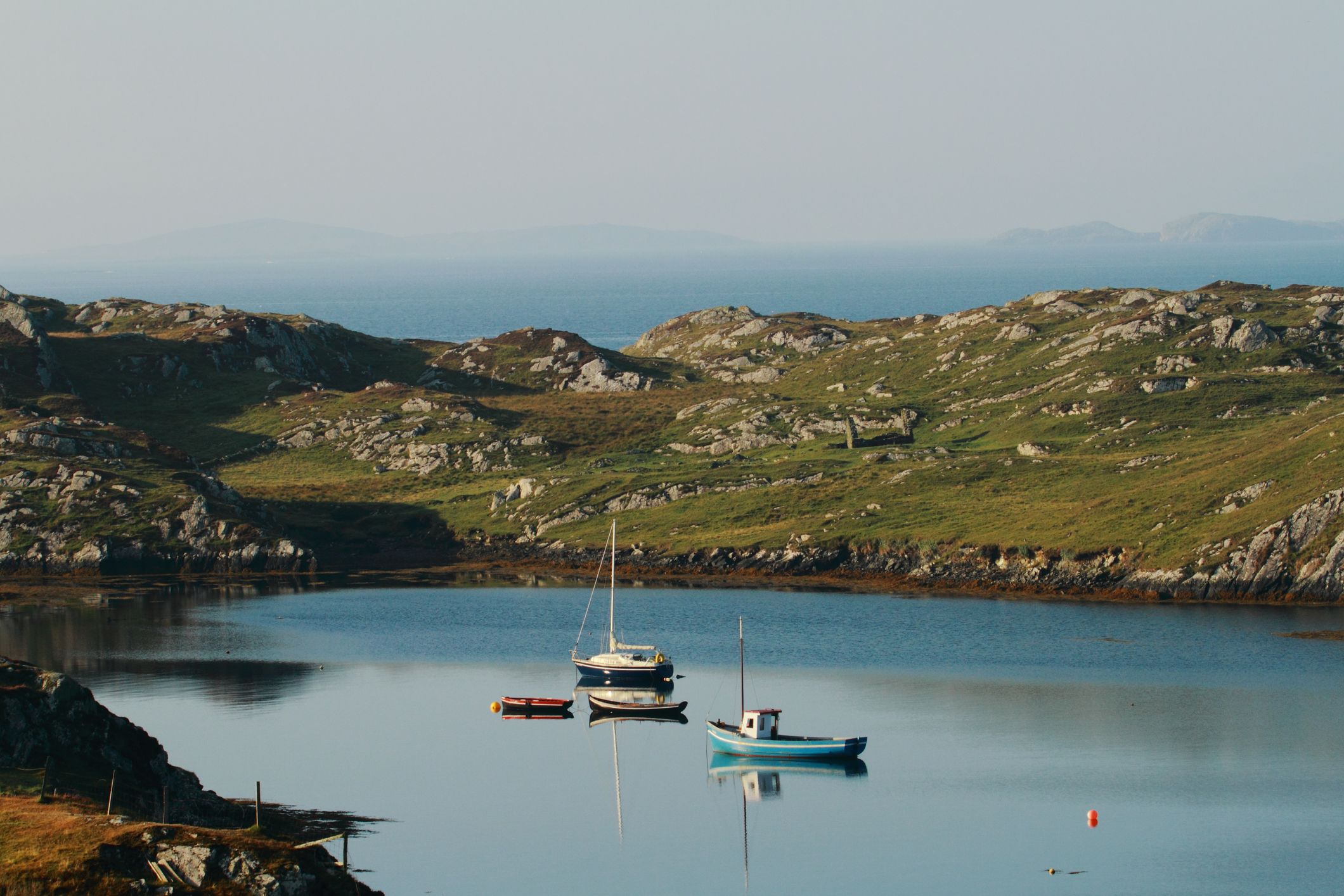 Inishbofin Island, off County Galway.