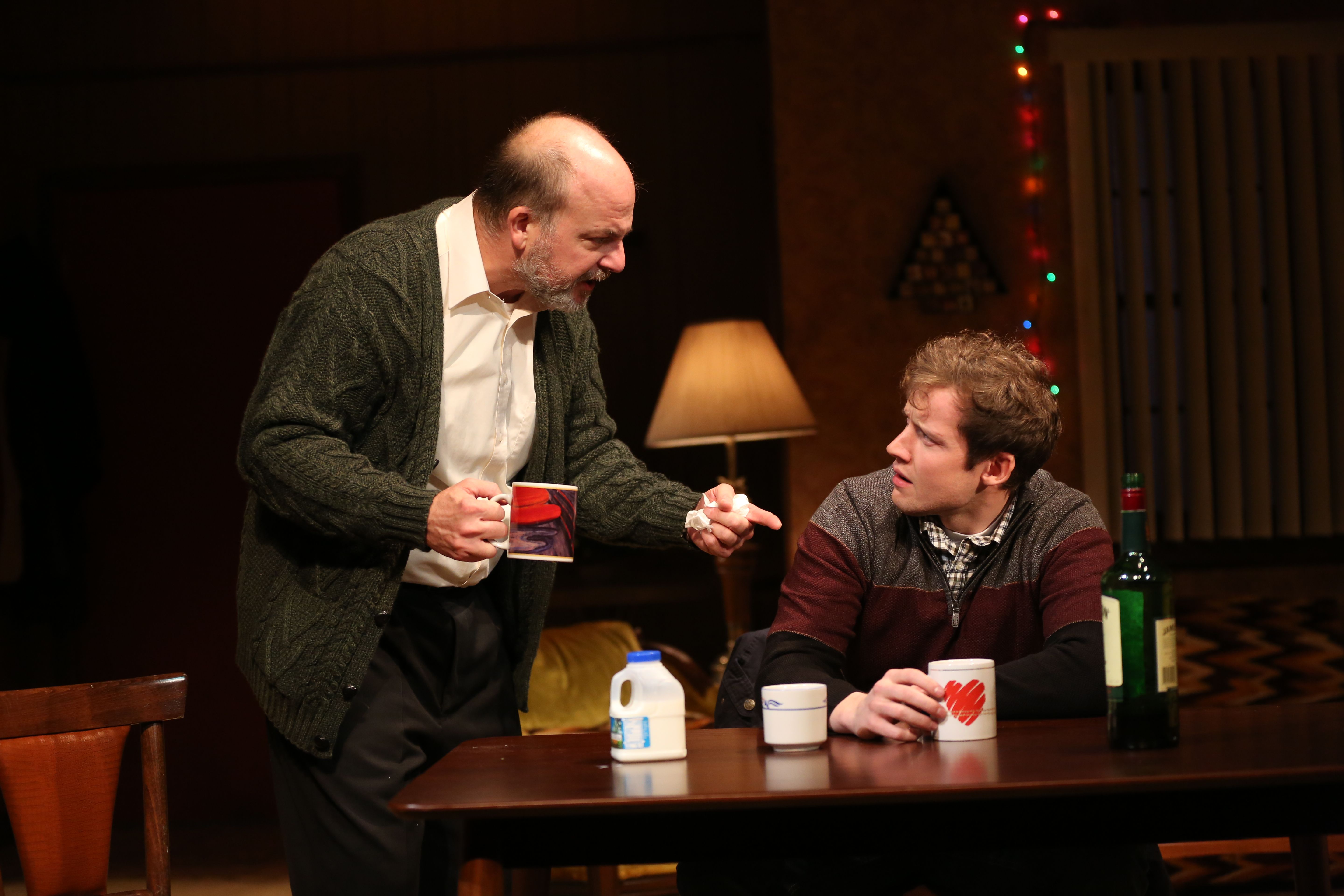 Jeffrey Bean and Cillian Hegarty in Dublin Carol at the Irish Rep. Photo: Carol Rosegg