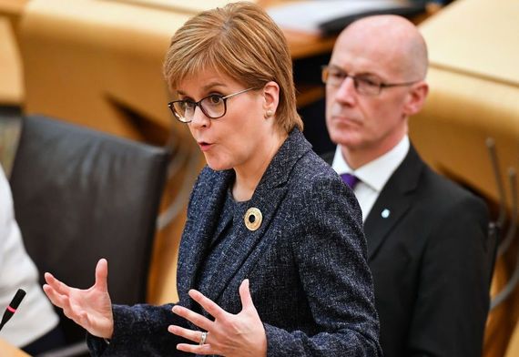 First Minister of Scotland, Nicola Sturgeon. First Minister of Scotland, Nicola Sturgeon.