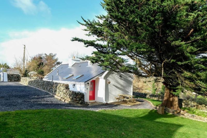 Cottage Hillside Mayo rental steps away from Croagh Patrick