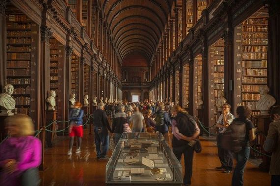 Trinity College Library Great Room. Credit: ICP