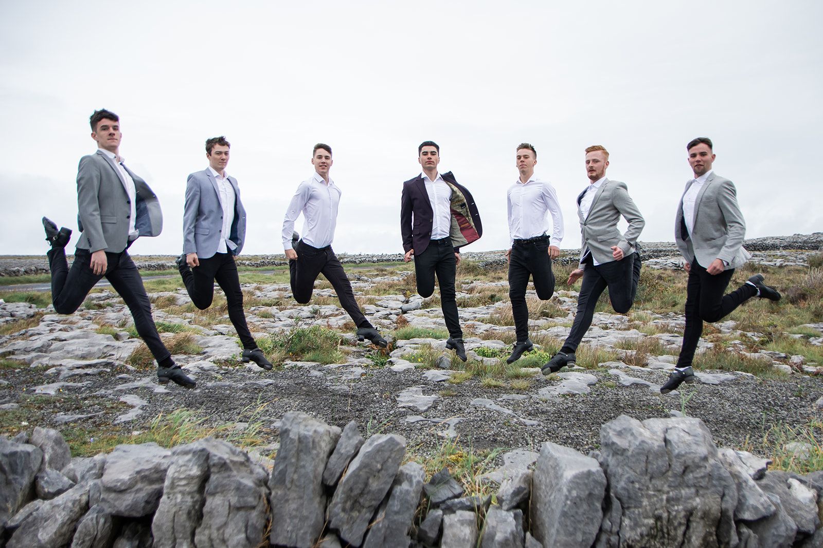 Cairde during a photoshoot earlier this year. Cairde Dance Group
