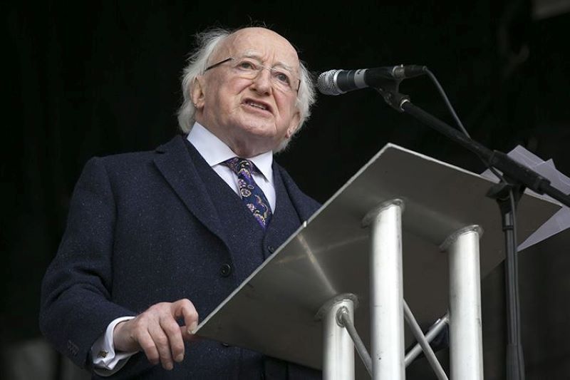 President of Ireland Michael D. Higgins. (RollingNews.ie)