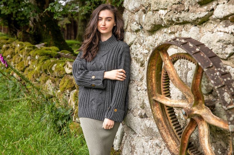 The Mulranny sweater designed by Paul Costelloe for The Irish Store.