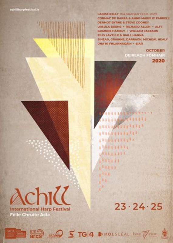 The Achill International Harp Festival will be held online this year from October 23-25.