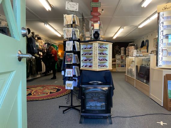 Inside the beautiful store, Celtic Crossroads NW. Inside the beautiful store, Celtic Crossroads NW.