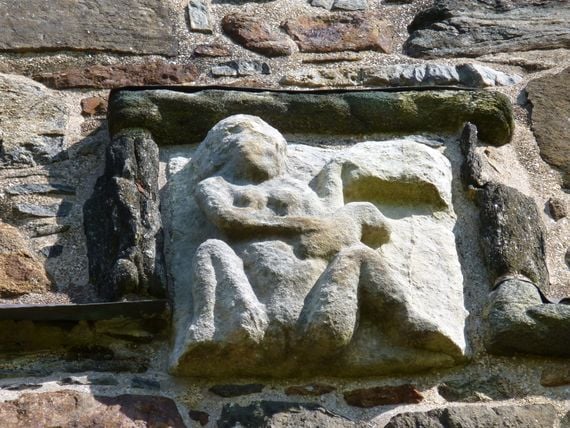 A Sheela na Gig found in Scotland. A Sheela na Gig found in Scotland.