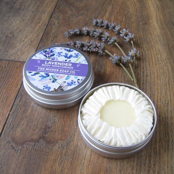 The Moher Soap Co. lavender moisturizer. The Moher Soap Co. lavender moisturizer.