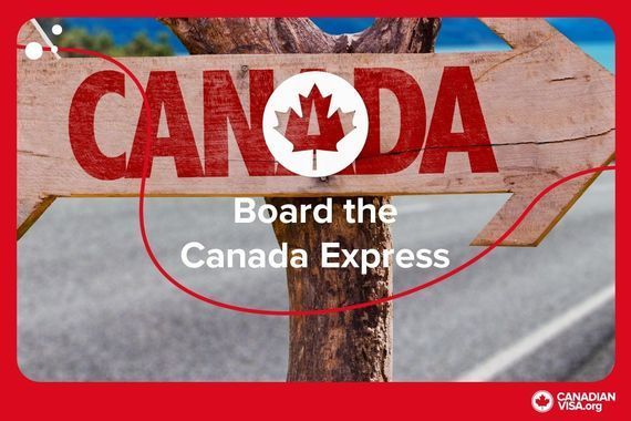 All on board the Canada Express! All on board the Canada Express!